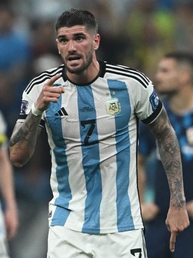 Rodrigo De Paul na seleção Argentina
