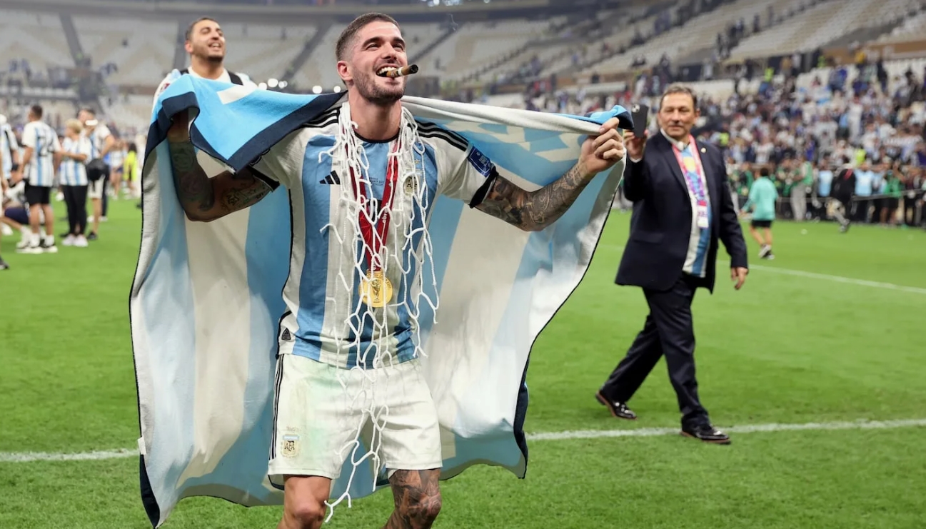 Rodrigo de Paul se tornou um dos líderes da equipe