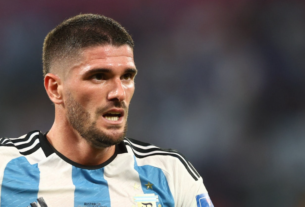 Rodrigo De Paul Quando me disseram que fui convocado para a seleção, comecei a chorar imediatamente