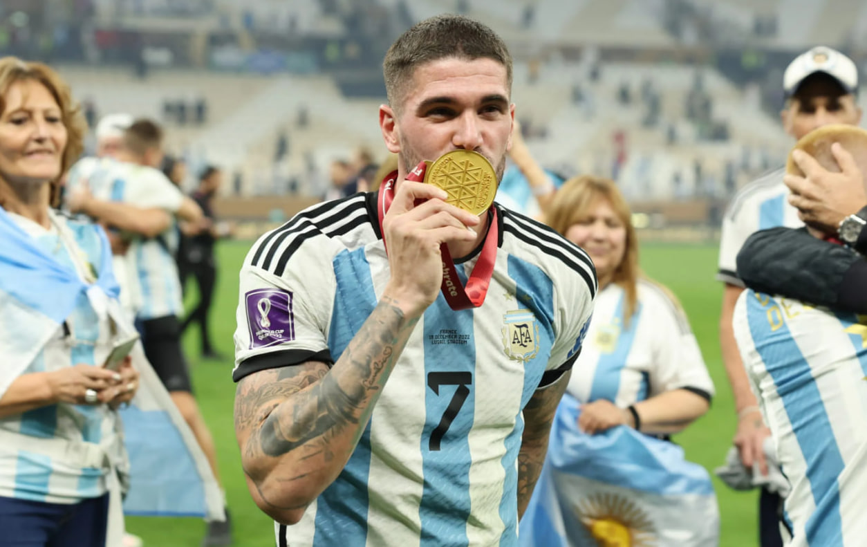 Rodrigo De Paul reflete sobre enfrentar Neymar na final da Copa América 2021