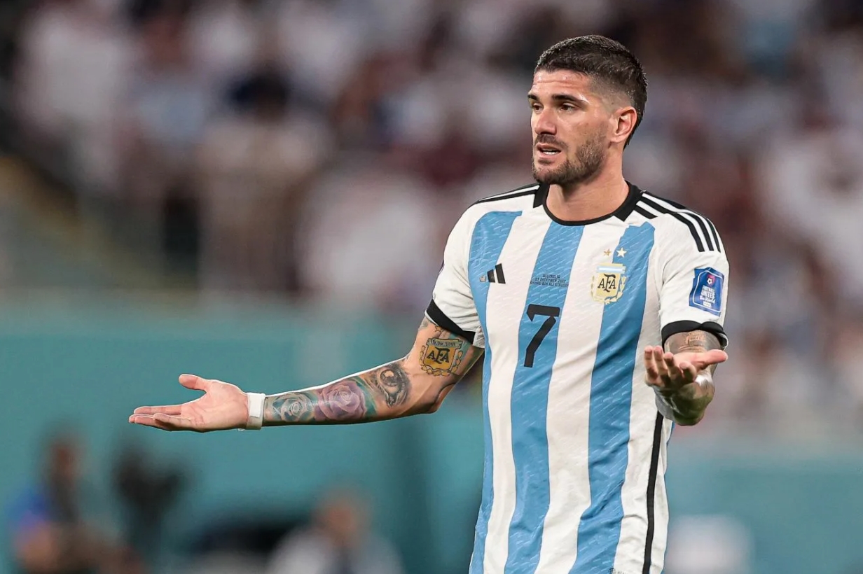 Rodrigo De Paul se junta ao Inter Miami e se junta a Messi